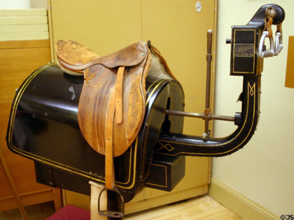 President Coolidge's Mechanical Horse Saddle